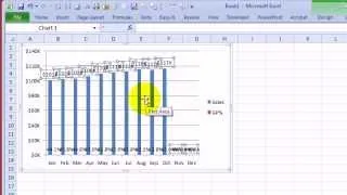 CFO Learning Pro - Excel Edition - Select anything on a chart to format