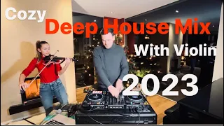 Ibiza Deep House Set_Live with Violin Player Ludea and DJ Rob