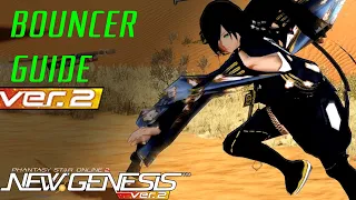 PSO2:NGS Bouncer Ver.2 Guide | Photon Arts, Skill Tree, Addon Skills, Tips