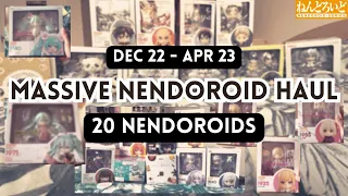MASSIVE NENDOROID HAUL | Collective Haul Dec 22 - Apr 23 | Nendoroids, Re-ment sets | 4K