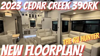 2023 Cedar Creek 390RK | New Rear Kitchen RV with Unreal Bedroom!!!