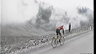 Giro 1988 14^ Chiesa in Valmalenco - Bormio [E.Breukink/A.Hampsten/S.Tomasini]