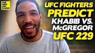 Pros Predict Conor McGregor vs  Khabib Nurmagomedov | UFC 229