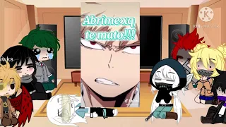 mha reaccionan a t/ns de diferentes dimenciones ( no original)