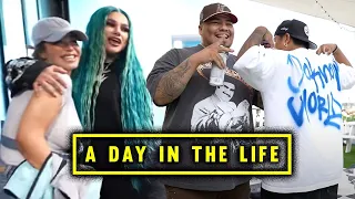 DAY IN THE LIFE  FT FIGGMUNITYWORLD, SNOW THE PRODUCT & CHIQUIS, MY OWN HOTDOG !