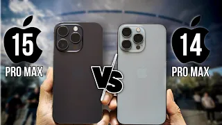 🤔 Vale la Pena el CAMBIO? iPhone 15 Pro Max vs iPhone 14 Pro Max