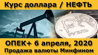 Новая сделка ОПЕК+ / Продажа валюты Минфином РФ / Новости