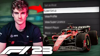 How to get fast Setups from Esports Pros in F1 23