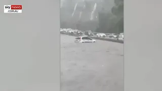 Heavy rain causes chaos on Sydney roads