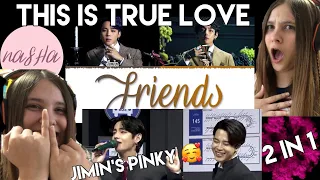 THEY ARE SOULMATES 😍 BTS JIMIN, V - 'FRIENDS' (친구) Lyrics + LIVE PERFORMANCE REACTION/ REVIEW