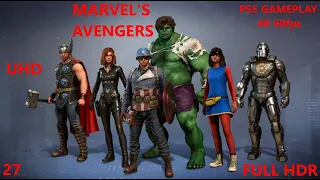 Marvel Avengers Full Game PS5 Gameplay 4K 60fps UHD 2160p Part 27