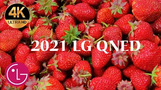 2021 LG QNED|Colourful Fruits In 4K HD 60(FPS)