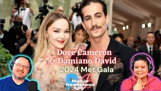 Dove Cameron & Damiano David of  MÅNESKIN for the Met Gala | Couples Reaction!