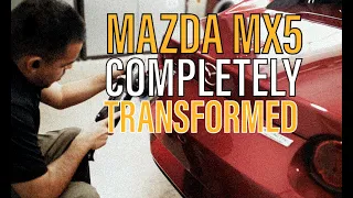 Mazda MX5 Miata Paint Correction and Ceramic Coating