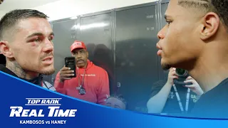 EXCLUSIVE! What Haney said to Kambosos In Locker Room After Becoming Undisputed | REAL TIME EPILOGUE