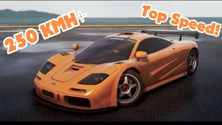 How fast does the McLaren F1 LM go in NFS 2012? (Experiment Video)