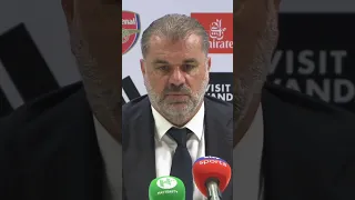 "ANY CLARITY WOULD BE GOOD. I'VE NO IDEA WHAT THE HAND BALL RULE IS!" Postecoglou: Arsenal 2-2 Spurs