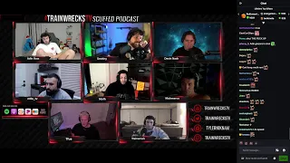 Trainwreckstv SCUFFED Podcast #151 ft. xQc, Adin Ross +more Part #1