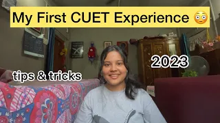 Finally gave my First CUET Exam  My Experience  2023