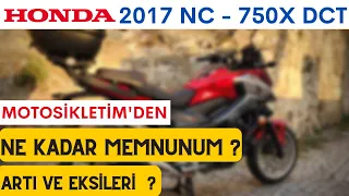 Honda nc750x dct 2017 model motosiklet incelemesi ?