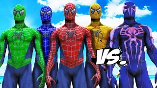 TEAM SPIDER-MAN VS SPIDERMAN 2099