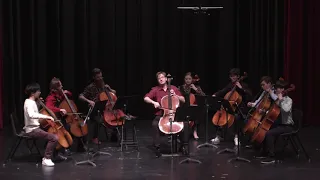 Oblivion for Cello Solo with Cello Ensemble by Astor Piazzolla , Rafael Hoekman Solo cello