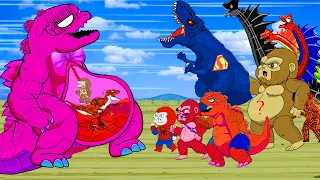 CARNOTAURUS Godzilla Pregnant & Skull Resurgence: Shin Gojia, Ghidorah,  Kong king of the Destoroyah