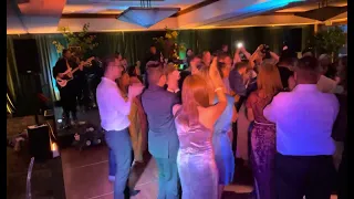 Hora Medley at Drew Binsky's Wedding by The Afterparty Band (Hava Nagila, Havenu Shalom, Simon Tov)