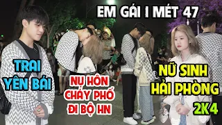 Nụ hôn Cháy Phố đi bộ I Em gái 1m47 Hải Phòng với chàng trai Giàu Có quê Yên Bái và cái kết Bùng nổ