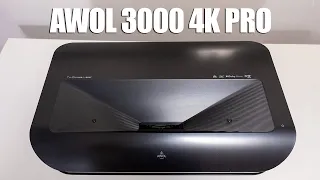 One Of The Best Home Projectors I Have Ever Used! - AWOL 3000 4k PRO new