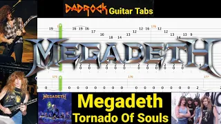 Tornado Of Souls - Megadeth - Guitar + Bass TABS Lesson