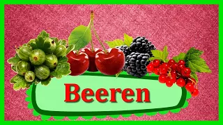 BEEREN 🍇 Deutsch Doman Karten | Padagogische Karten Doman