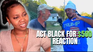 Reacting To Poudii asking strangers to Act Black| YOU WONT BELIVE THIS!