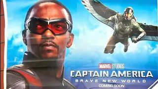 Best Look at Joaquin Torres as the New Falcon & Sam Wilson in Captain America Brave the New World