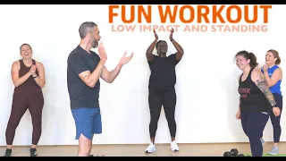 ALL LEVELS TOTAL BODY WORKOUT (Low impact and standing)