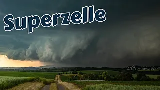 Unglaubliche Monster SUPERZELLE mit Großhagel über Kassel am 22. Juni 2023  | Stormchasing 2023 ⛈