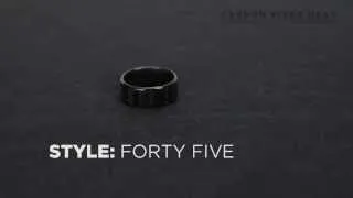 Showing the Ultra Carbon Fiber Rings -  100% Carbon Fiber Rings from CarbonFiberGear.com