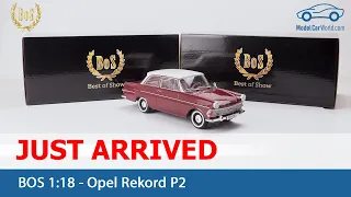 BOS - Just arrived 1:18 Opel Rekord P2