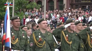 Victory Parade in Donetsk 9 May - Donetsk Anthem 2018