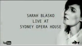 Sarah Blasko at Sydney Opera House - Interview