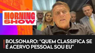 Bolsonaro fala sobre o caso das joias sauditas no Morning Show