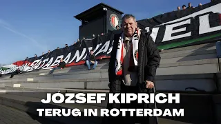 Jozsef Kiprich op bezoek bij Feyenoord
