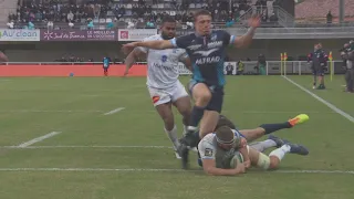 TOP 14 - Essai de Tyler ARDRON (CO) - Montpellier HR - Castres Olympique - J11 - Saison 2021/2022