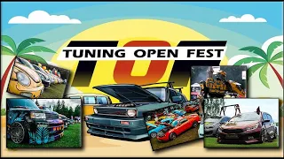 Фестиваль тюнинга Tuning Open Fest 2023 | Mustang | Challenger | Beetle |  Жигули | Nissan | BMW