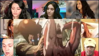 Reaction Attack on Titan season 1 episode 25 | Reaction Mashup |