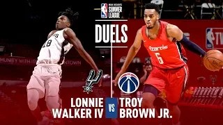 Troy Brown Jr. & Lonnie Walker IV Duel It Out In MGM Resorts Summer League Action