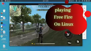 Playing Free Fire On Kali Linux