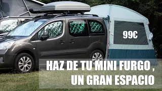 El MEJOR AVANCE lowcost para vuestra FURGO CAMPER Mini | Citroen Berlingo, Partner