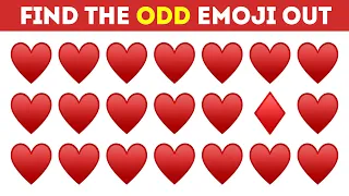 HOW GOOD ARE YOUR EYES NO.267 | Find the odd emoji out | Emoji Puzzle Quiz