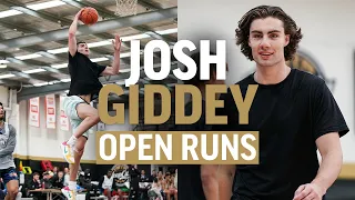 OKC's Josh Giddey Dominates Open Runs! (NBA Off-Season)